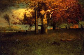 George Inness : Early Autumn Montclair